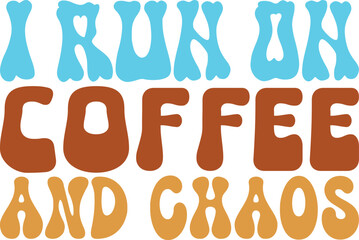 coffee retro svg design and eps file