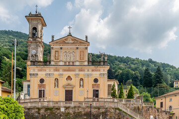 Parish Church of Sant'Ambrogio, Porto Ceresio, Varese, Italy