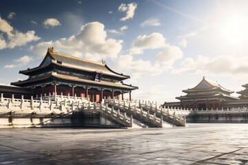 Forbidden City Natural Light, Generative AI