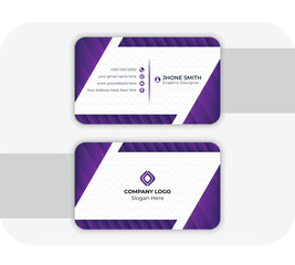 Modern vector business Card template
