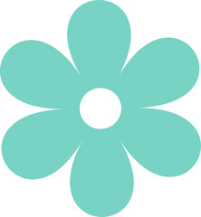 Abstract decorative flower element in Chinese style