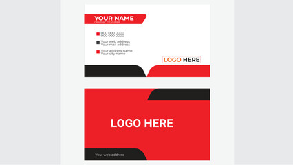 Business Card - Creative and Clean Business Card Template.name card template.simple clean layout design template , Business banner template.