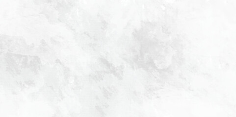 Fototapeta premium Silver, grey watercolor textured on white paper background. concrete wall white color for the background. Cement wall modern style background. White painted cement wall texture. White marble texture.