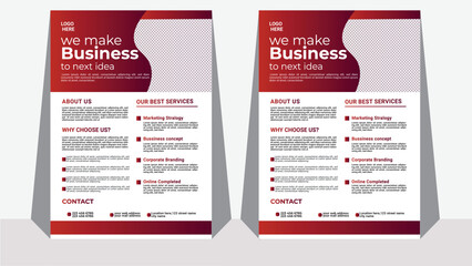  business flyer template design.business advertising magazine poster flyer with creative corporate trendy geometric shape.