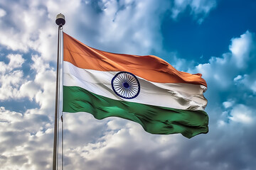 Indian flag of pride