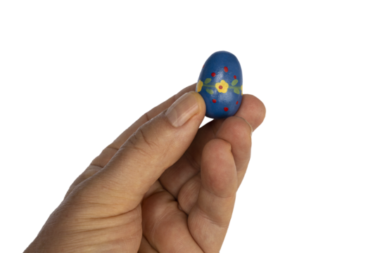 Colored and decorated egg - Powered by Adobe