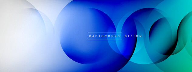 Abstract background - geometric composition created with lights and shadows. Technology or business digital template