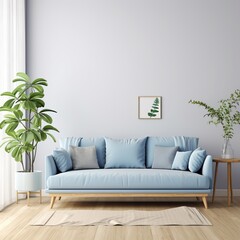 modern living room generative AI