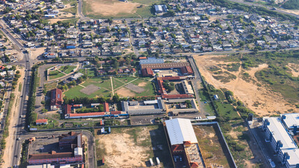 Aerial view of Jamaica St Catherine