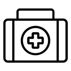 Obraz premium first aid icon