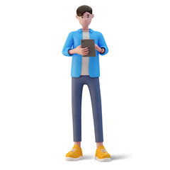 3d male cartoon character