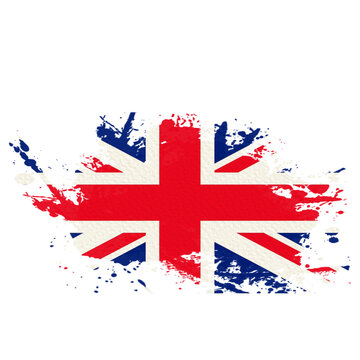 Grunge United Kingdom flag