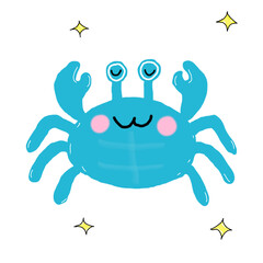 cartoon crab