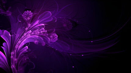 Fototapeta na wymiar Purple Wallpaper Background Image | Generative AI
