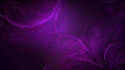 Fototapeta na wymiar Purple Wallpaper Background Image | Generative AI 