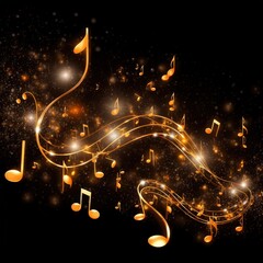 Visualization of sound waves. Abstract futuristic background with colorful glowing neon moving high speed wave lines and bokeh lights. Data transfer concept. Fantastic wallpaper. Generative AI