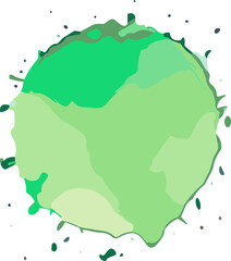 Colored Watercolor Stains