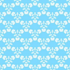 Abstract seamless pattern with ornaments. Vector illustration. Decorative texture for surface design.