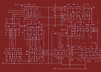 Fototapeta premium circuit board background