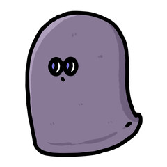Halloween ghost doodle 