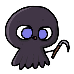 Halloween ghost doodle 