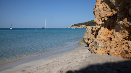 Menorca Platja de Binigaus beach Mediterranean paradise