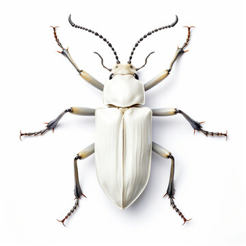 Beetle Isolated On White Background