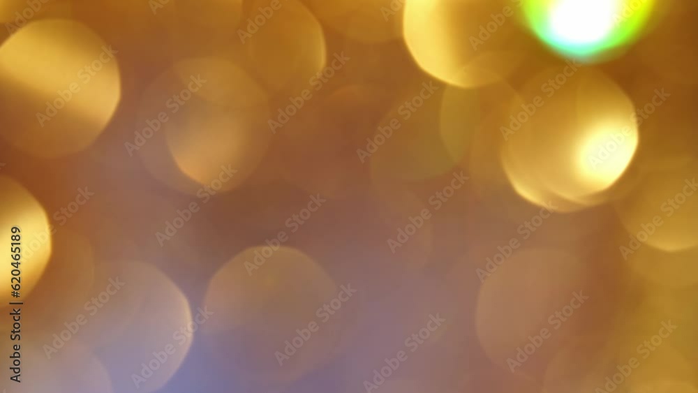 Canvas Prints a natural effect of shimmering gold bokeh movement. motion blurred glitter glitter circles . abstrac