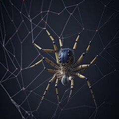 Obraz premium spider on the web