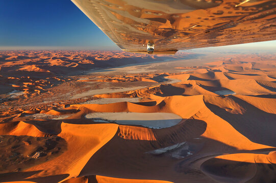 Flying over Dead Vlei