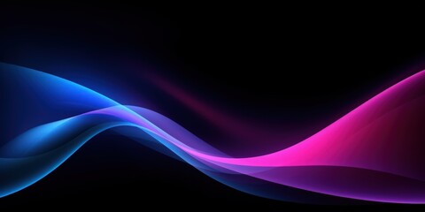 Obraz premium Visualization of sound waves. Abstract futuristic background with colorful glowing neon moving high speed wave lines and bokeh lights. Data transfer concept. Fantastic wallpaper. Generative AI