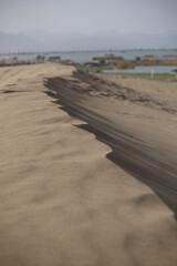 2023.05.01. Tourist in Shahu lake, Yinchuan, Ningxia Hui Autonomous Region.