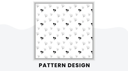 Pattern Design Template With Vector File