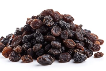 Obraz premium Dark natural seedless raisin, Dried grapes