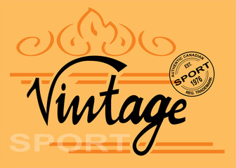 print pattern consisting of sports letters