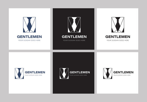 Men's Clothing Logo Template