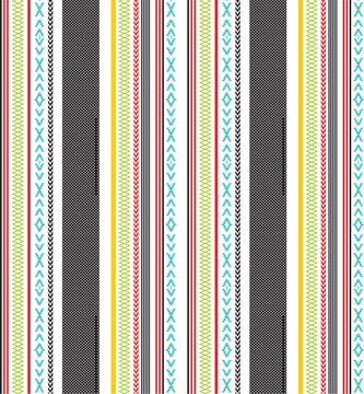 meter print pattern consisting of ethnic lines