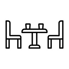 Dining table Icon
