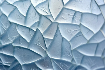 Frosted or textured glass, showcasing its delicate patterns, mesmerizing translucency, and unique visual appeal. Generative AI.