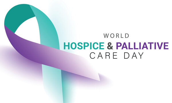 Hospice and palliative care day. background, banner, card, poster, template. Vector illustration