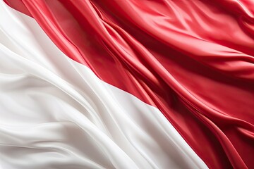 Obraz premium Indonesia flag isolated on white background with clipping path