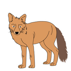 Cute cartoon fox set. Funny red fox collection. Emotion little animal. Cartoon animal character design. Flat vector illustration isolated on white background.