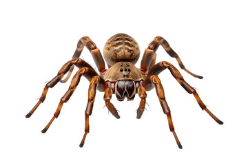 Spider On Isolated Transparent Background, Png. Generative AI