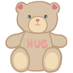 Teddy bears with heart