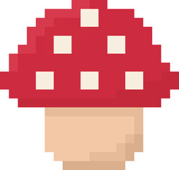 pixel mushroom