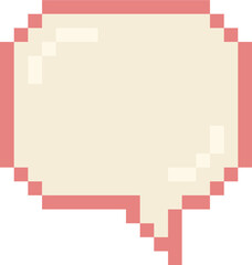 pixel speech bubble