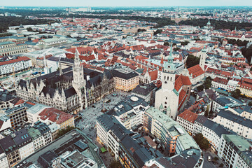 Obraz premium Marienplatz in Munich