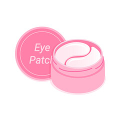 Beauty product - eye patch color illustration