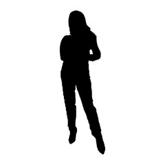 silhouette of a person