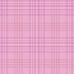  Tartan seamless pattern, white and pink, can be used in fashion design. Bedding, curtains, tablecloths